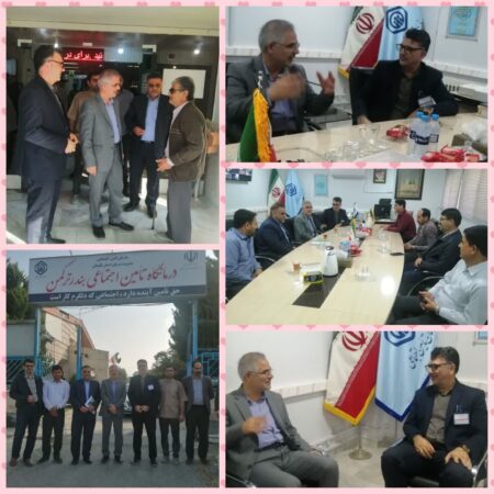 بازدید مهندس ایری نماینده بندرترکمن، کردکوی و بندرگز از درمانگاه تأمین اجتماعی بندرترکمن