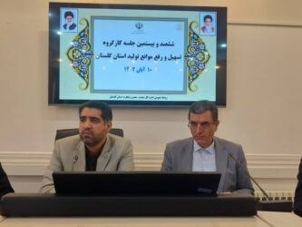 حل مشکلات ۶ واحد تولیدی گلستان در ستاد تسهیل استان
