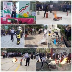 برگزاری آموزش ایمنی بمناسبت هفته پدافند غیر عامل برای ۲۶۶۵ شهروند گلستانی