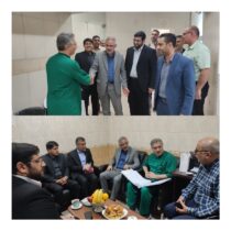 بازدید نماینده غرب استان از بخش آنژیوگرافی بیمارستان کردکوی