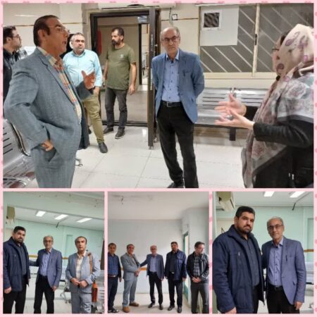 بازدید زنگانه رئیس دفتر استاندار از کلینیک دندانپزشکی شهید بهشتی گرگان