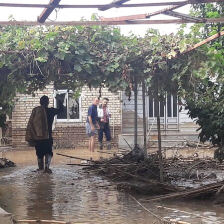 آغاز عملیات ارزیابی واحد‌های مسکونی و ابنیه فنی روستاهای خسارت دیده از سیلاب ۱۶ آبان در شهرستان گنبد