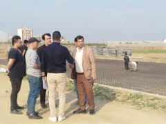 بازدید مدیرکل بنیاد مسکن استان از پروژه ۸۸۸ واحدی آرامش