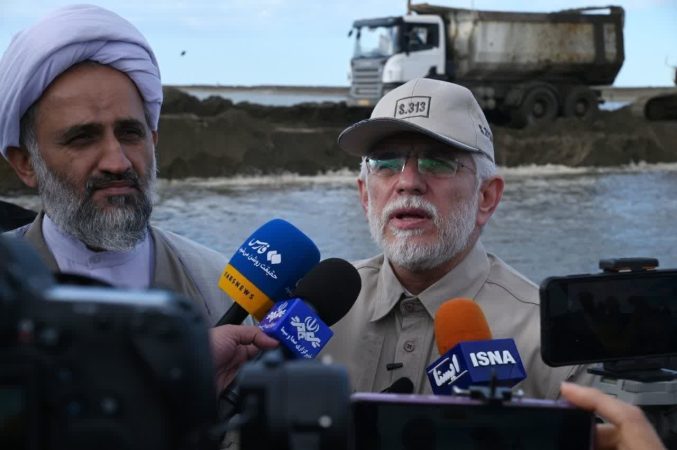 آغاز آبگیری اولیه خلیج گرگان