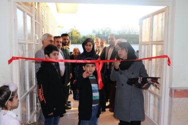 افتتاح فضای آموزشی ۶ کلاسه در روستای جهان آباد شهرستان گرگان