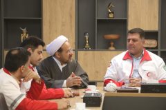 نشست بصیرتی دفاع مقدس در جلسه شورای پایگاه انصار هلال احمر گلستان