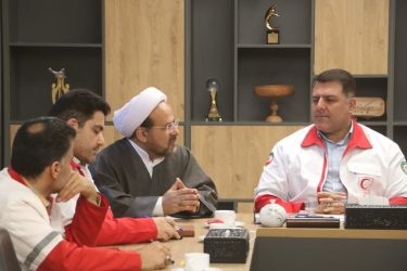 نشست بصیرتی دفاع مقدس در جلسه شورای پایگاه انصار هلال احمر گلستان