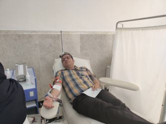 کارکنان بسیجی اداره کل صنعت ، معدن و تجارت استان گلستان به پویش اهدای خون همدلی پیوستند