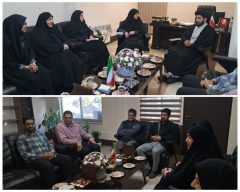 دیدار رئیس کانون های فرهنگی هنری مساجد با سرپرست اداره کل فرهنگ و ارشاد اسلامی گلستان