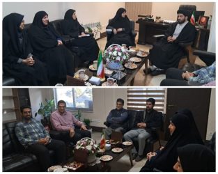 دیدار رئیس کانون های فرهنگی هنری مساجد با سرپرست اداره کل فرهنگ و ارشاد اسلامی گلستان