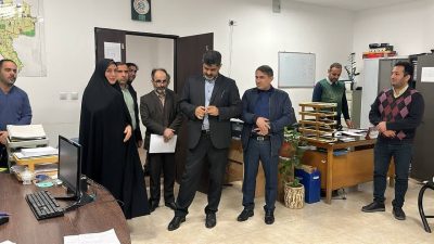 بازدید مهندس سیدالنگی از سازمان سیما، منظر و فضای سبز شهرداری گرگان