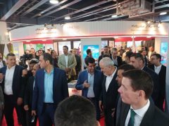بازدید وزیر صنعت، معدن و تجارت ایران از دومین نمایشگاه اختصاصی اوراسیا