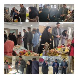 نمایشگاه آثار و محصولات مددجویان مرکز توانبخشی رویش برگزار شد