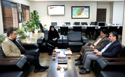 نشست و گفتگو رئیس سازمان مدیریت و برنامه ریزی با مدیر کل راه و شهرسازی استان گلستان