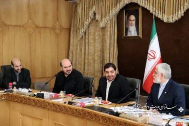 جلسه نهایی بررسی پیشنهادی مصوبات قبل از سفر ریاست جمهور به استان گلستان