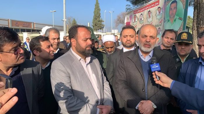 بازدید وزیر محترم کشور جناب دکتر وحیدی از فرودگاه شهدای کلاله