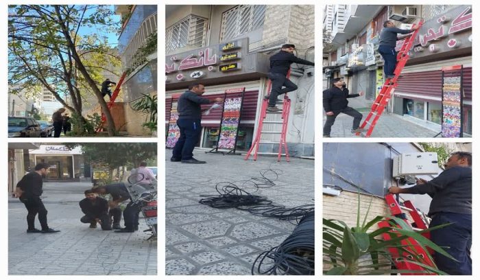 فعالیت گروه های جهادی مخابرات منطقه گلستان برای اتصال منازل و کسب و کارها به فیبر نوری
