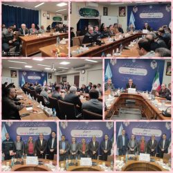 تجلیل از همکاران فعال در سفر ریاست محترم جمهوری و مدیر عامل سازمان به استان گلستان