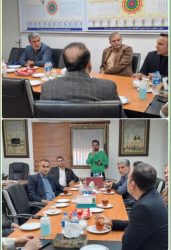 حضور مهندس رمضانعلی سنگدوینی نماینده مردم شریف گرگان و آق‌قلا در بیمارستان پنج آذر گرگان