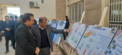 اقدامات سازمان مدیریت و برنامه ریزی گلستان در نمایشگاه دستاوردهای دولت سیزدهم در شهرستان آق قلا