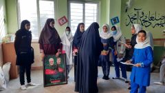 تقدیر از نفرات برتر مسابقه کتابخوانی سردار شهید حاج قاسم سلیمانی با اهداء بسته های تبلیغاتی و آموزشی