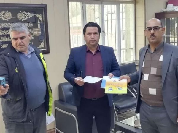 پایش مصرف و تحویل بسته‌های تبلیغاتی مدیریت مصرف گاز در سطح ادارات گمیشان