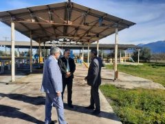 بازدید میدانی دادستان و فرمانده انتظامی علی آباد کتول از ایستگاه های گاز شهرستان