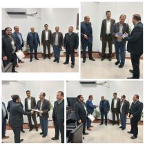 تقدیر از رئیس و معاون اداره نظارت بر اماکن عمومی استان گلستان