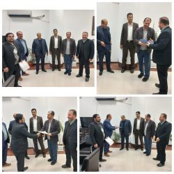 تقدیر از رئیس و معاون اداره نظارت بر اماکن عمومی استان گلستان