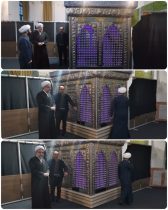 بازدید مدیر کل اوقاف و امور خیریه استان از فعالیت های فرهنگی و اجتماعی امامزاده عبدالله (ع) شهرستان کلاله