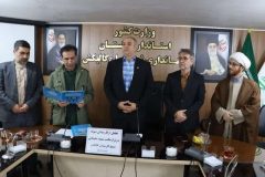 از کارمندان نمونه اداره گاز گالیکش در تراز مکتب حاج قاسم تجلیل شد