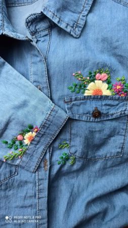 آموزش گلدوزی روی پارچه در خانه فرهنگ پرسش