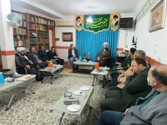 حضور رئیس اداره گاز دلند درنشست هماهنگی برنامه انتخابات شهرخان ببین و منطقه فندرسک