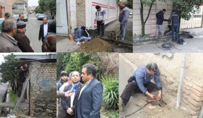 اجرای عملیات جهادی یکروزه ی بازسازی شبکه مخابراتی در شهرستان کردکوی