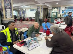 حضور کارشناسان اداره گاز منطقه دو گرگان در برنامه میزخدمت کوی شریعتی