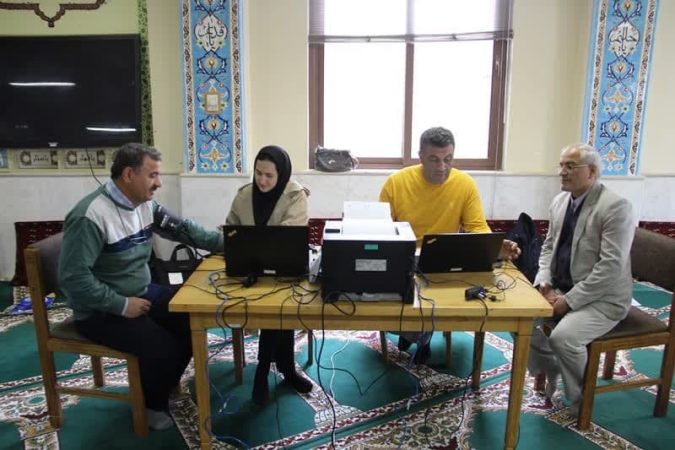 استقبال کارکنان نوعدوست گاز گلستان از اکیپ سیار سازمان انتقال خون