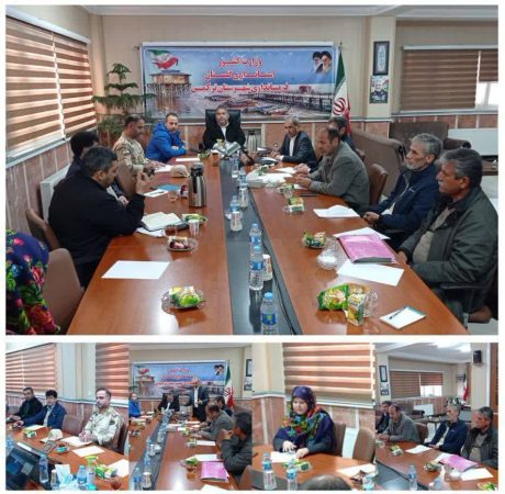 سومین جلسه کمیته هماهنگی سفرهای دریایی نوروز ۱۴۰۳ در فرمانداری بندرترکمن برگزار شد