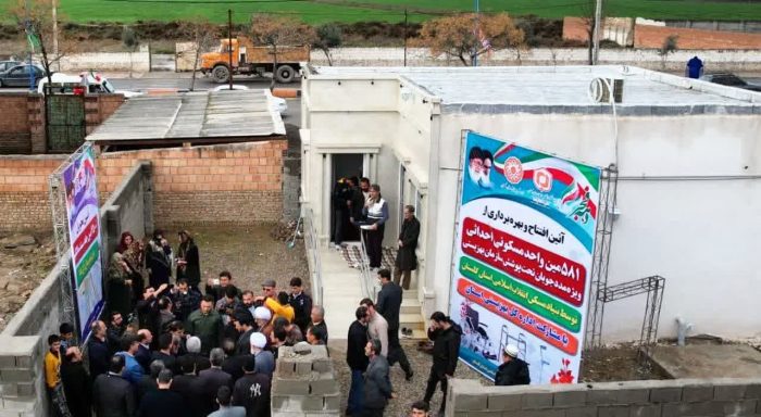 ۵۸۱ مین واحد مسکونی احداث شده بنیاد مسکن برای مددجویان سازمان بهزیستی استان در شهر انبارالوم افتتاح گردید