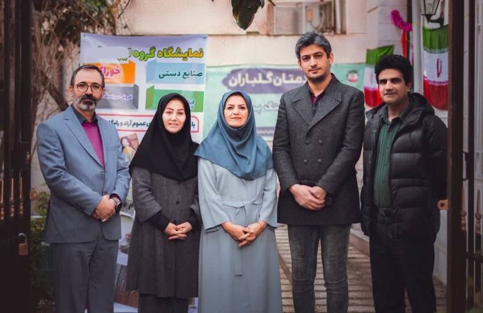 نمایشگاه صنایع دستی «نگاره های فجر» به مناسبت دهه مبارک فجر برگزار شد
