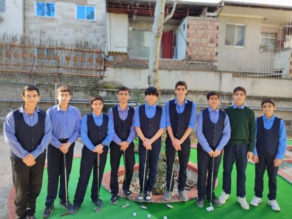 اولین زمین مینی گلف استان در شهرگرگان افتتاح شد