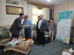 تقدیر سازمان فرهنگی، اجتماعی و ورزشی شهرداری گرگان از جانباز دفاع مقدس
