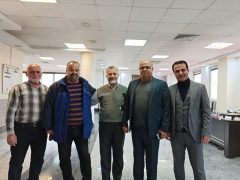 دیدار صمیمانه رئیس کمسیون عمران شورای اسلامی شهر با مهندسان معاونت زیربنایی شهرداری گرگان