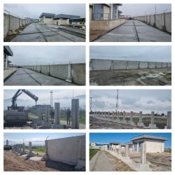 بهسازی محوطه تاسیسات و پست برق فرودگاه گرگان