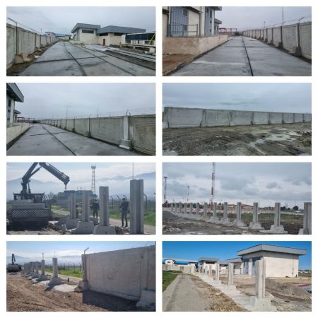 بهسازی محوطه تاسیسات و پست برق فرودگاه گرگان