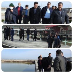 اسکله بندرترکمن برای رفاه حال مسافران نوروزی آماده می شود.