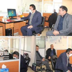 پاسخگویی تلفنی مدیر مخابرات منطقه گلستان به مردم در مرکز سامد