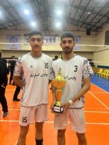 افتخارآفرینی مجدد فرزندان کارکنان گازگلستان / قهرمانی مسابقات والیبال لیگ جوانان استان