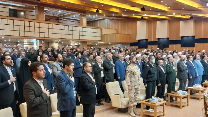 مراسم تجلیل از دست اندرکاران برگزاری انتخابات