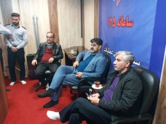 خداقوت شهردار گرگان به آتش نشانان