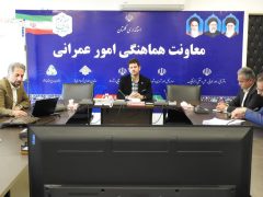 نشست معاون هماهنگی امور عمرانی استاندار با سرمایه گذار گردشگری ریلی